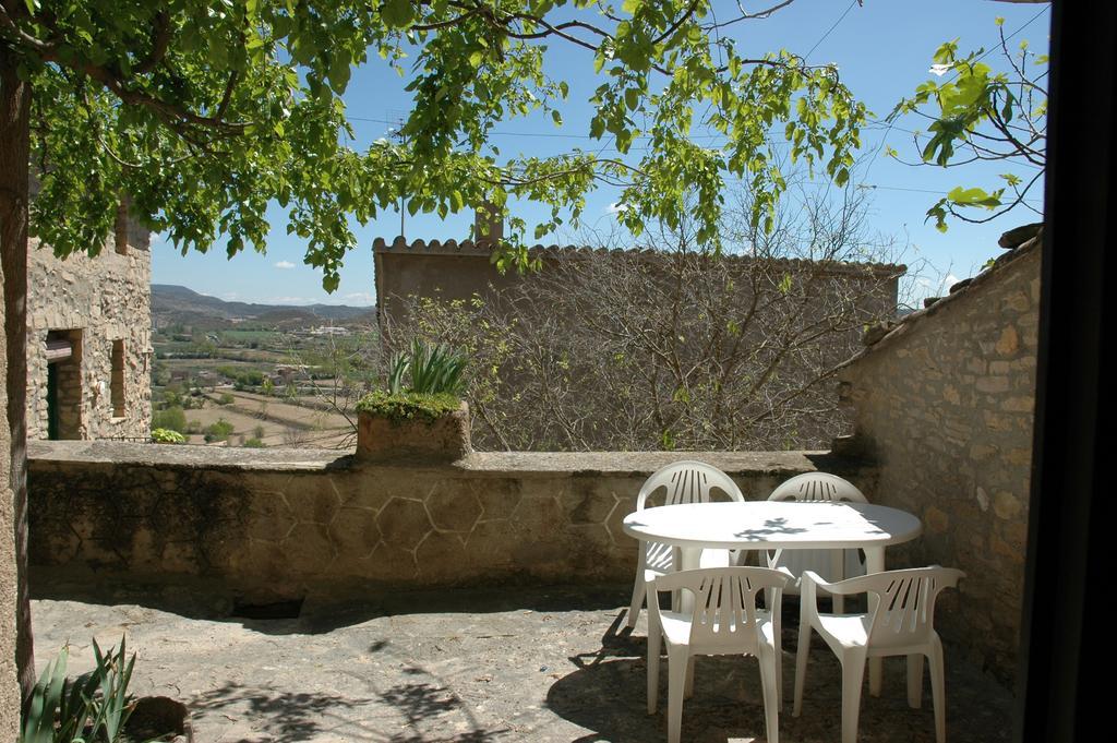 Casa Con Chimenea Y Vista Al Valle - Cal Valeriet Montsonis エクステリア 写真
